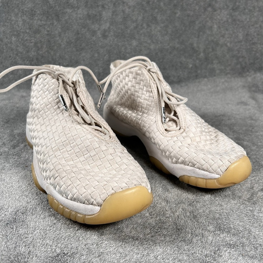 Nike Mens Air Jordan Future Textile Pure Platinum 656503-013 Grey Sneaker Size 8